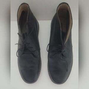 Johnston & Murphy Black Leather Men's Shoes